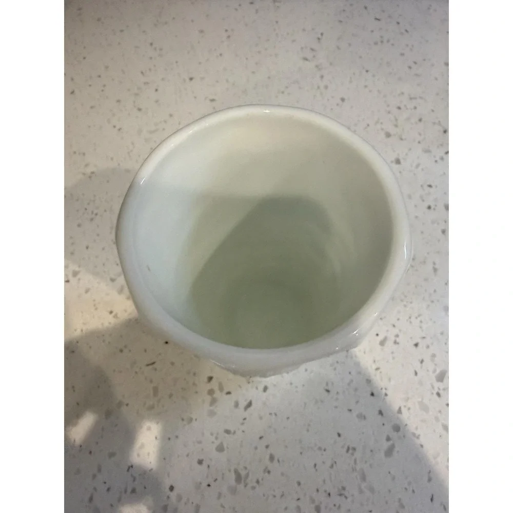 Westmoreland Paneled Grape Milk Glass 5 3/4
